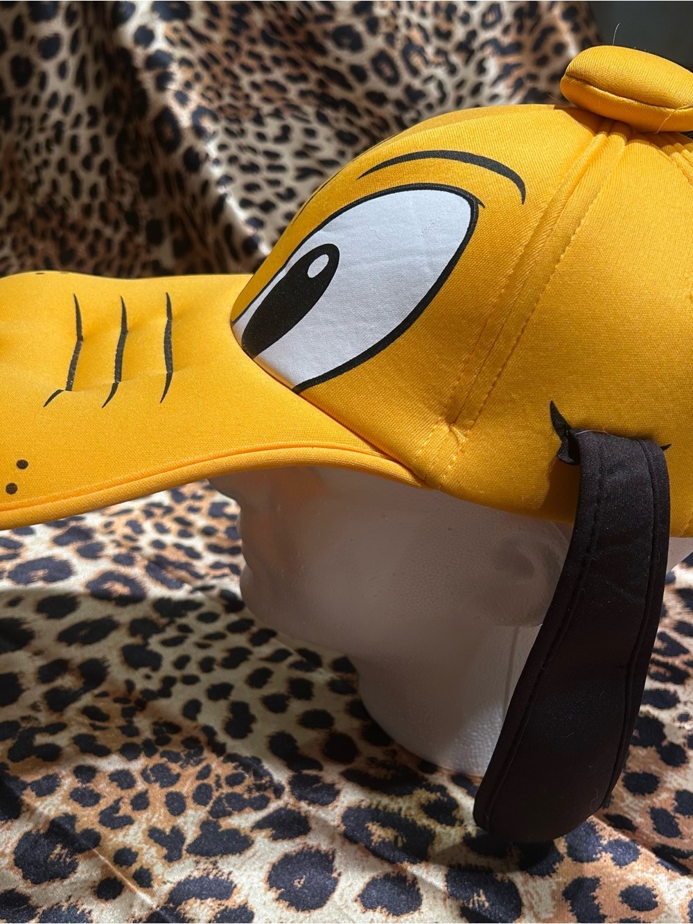 ❌ SOLD ❌ NWT Disney Parks Pluto Themed Hat with Floppy Ears on Side